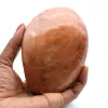 Piedra de luna rosa microlina natural - 1