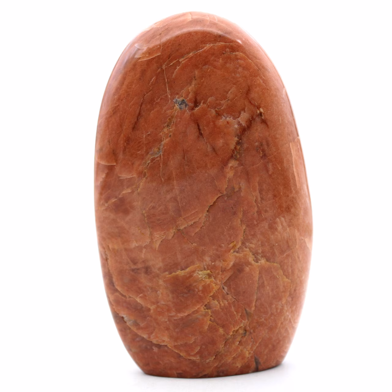 Piedra de luna de microlina rosa de Madagascar
