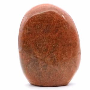 Piedra de luna rosa microlina natural decorativa