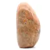 Piedra de luna de microlina rosa de forma libre - 3