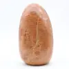 Piedra de piedra lunar rosa microlina natural - 0