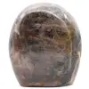 Piedra ornamental de microlina de piedra lunar negra de Madagascar - 0