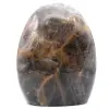 Piedra de microlina de piedra de luna negra de forma libre - 0