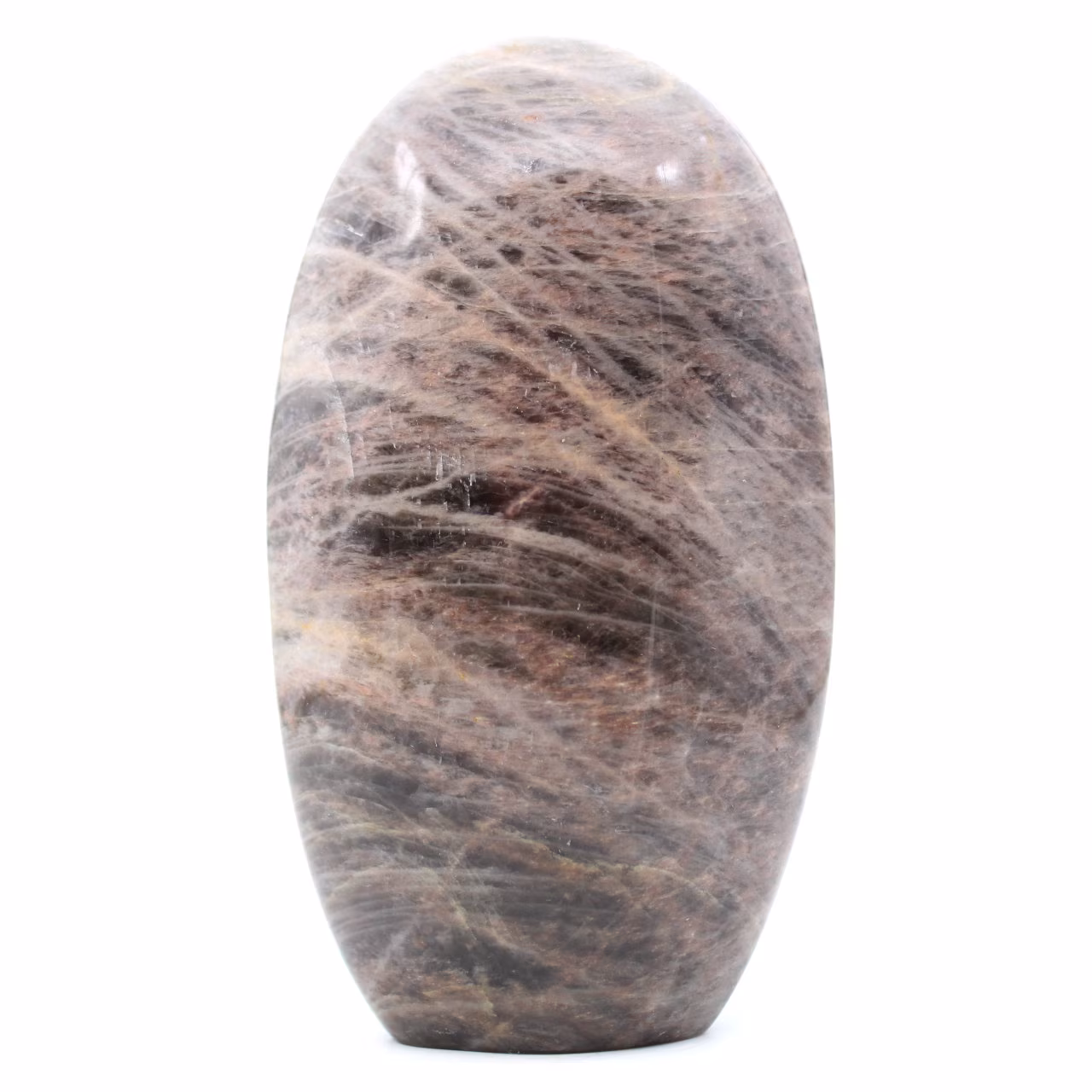 Decoración de piedra de luna negra microline