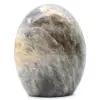 Piedra lunar negra microlina natural decorativa - 0