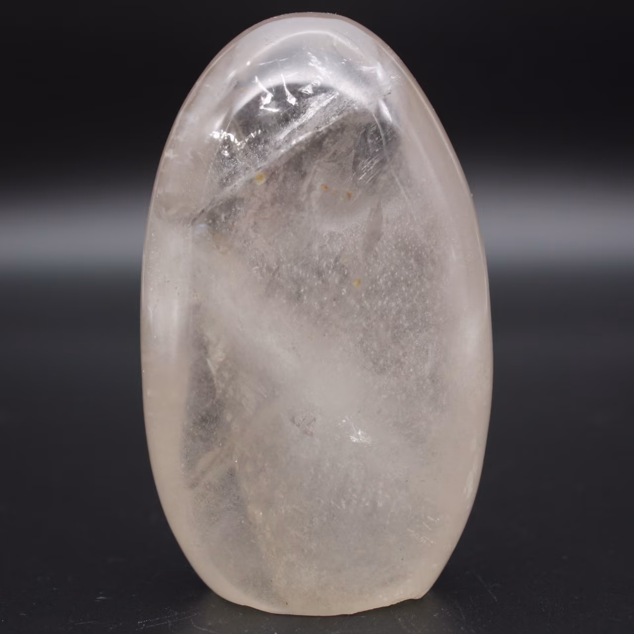 Cristal de roca de cuarzo de forma libre