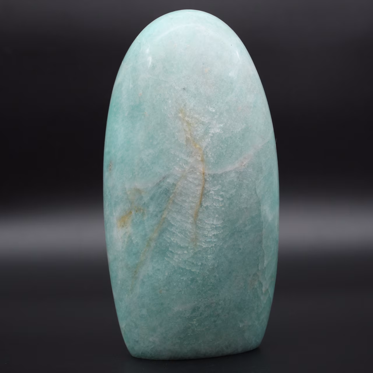 Piedra de amazonita pulida