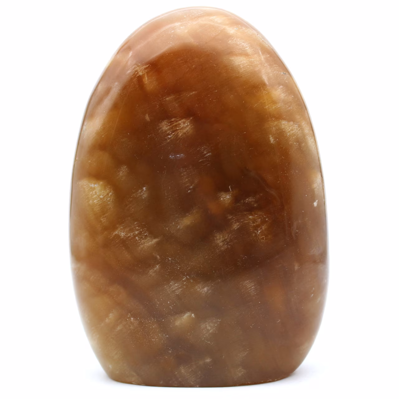Piedra decorativa de calcita miel