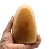 Piedra de calcita de miel natural - 1