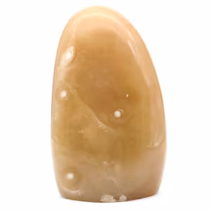 Piedra de calcita de miel natural