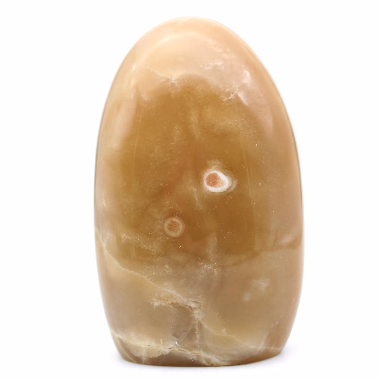 Piedra de calcita de miel de forma libre