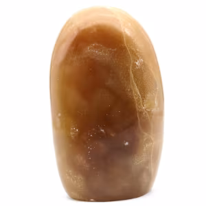 Calcita de miel natural pulida