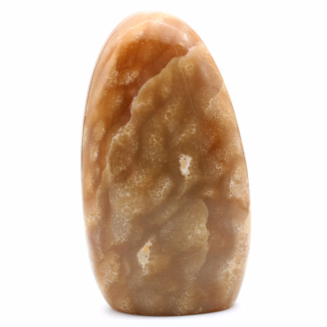 Piedra de calcita de miel natural