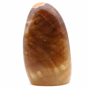 Piedra de calcita miel pulida