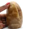 Piedra ornamental de calcita miel de Madagascar - 1