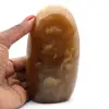 Bloque de calcita de miel natural pulida - 1