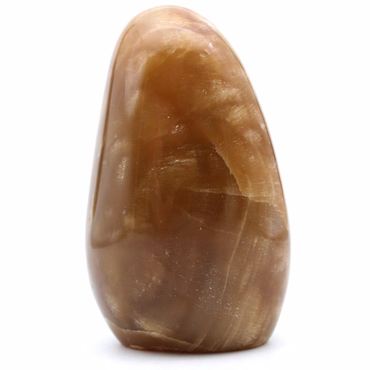 Piedra de calcita de miel natural