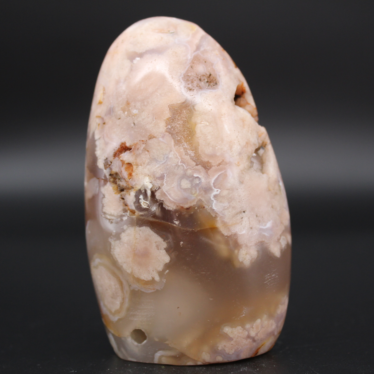 Piedra de flor de ágata de forma libre