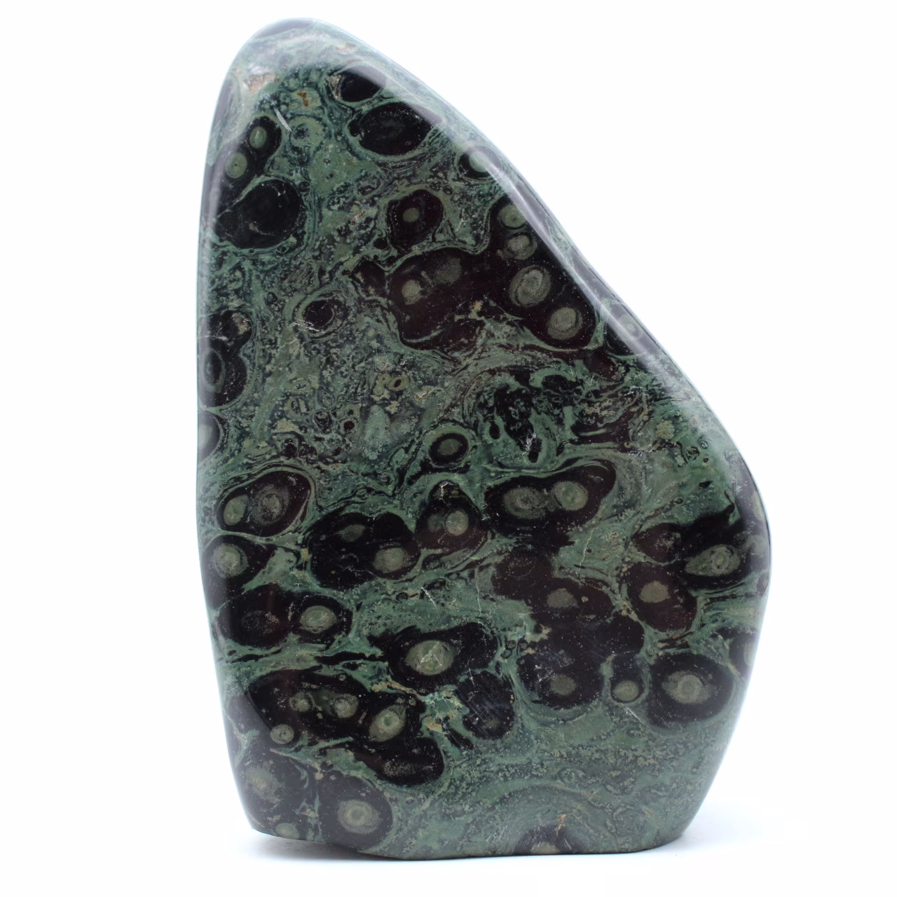 Bloque de jaspe kambamba natural pulido