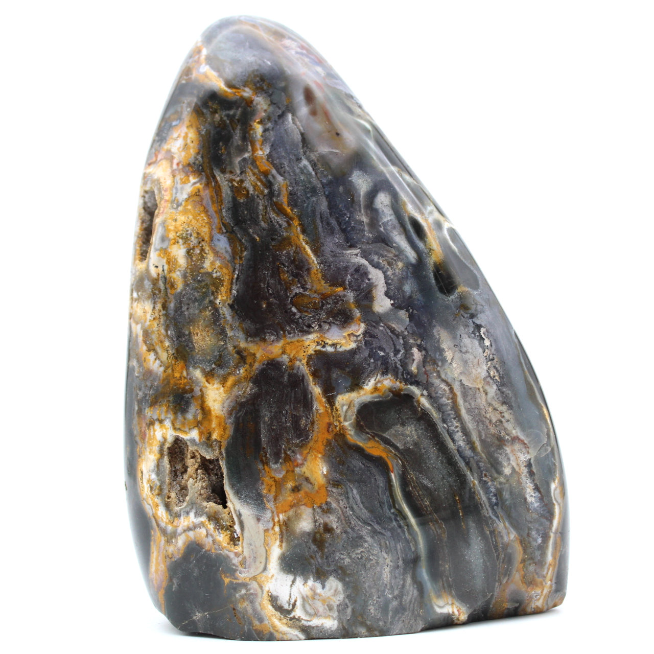 Piedra decorativa jaspe policromada