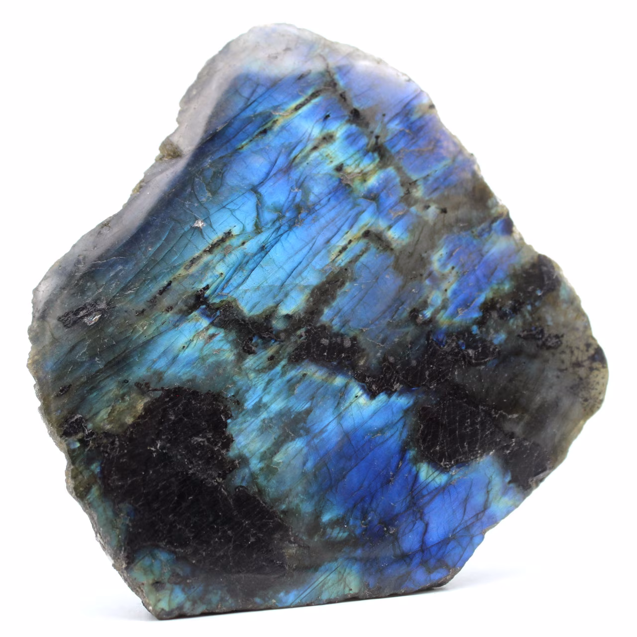 Piedra decorativa labradorita una cara pulida