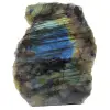Piedra labradorita con cara pulida natural - 0