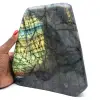 Piedra de labradorita pulida pulida - 0