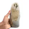 Piedra de jaspe con bandas grises de Madagascar - 0