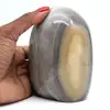 Piedra de jaspe gris natural con bandas - 0