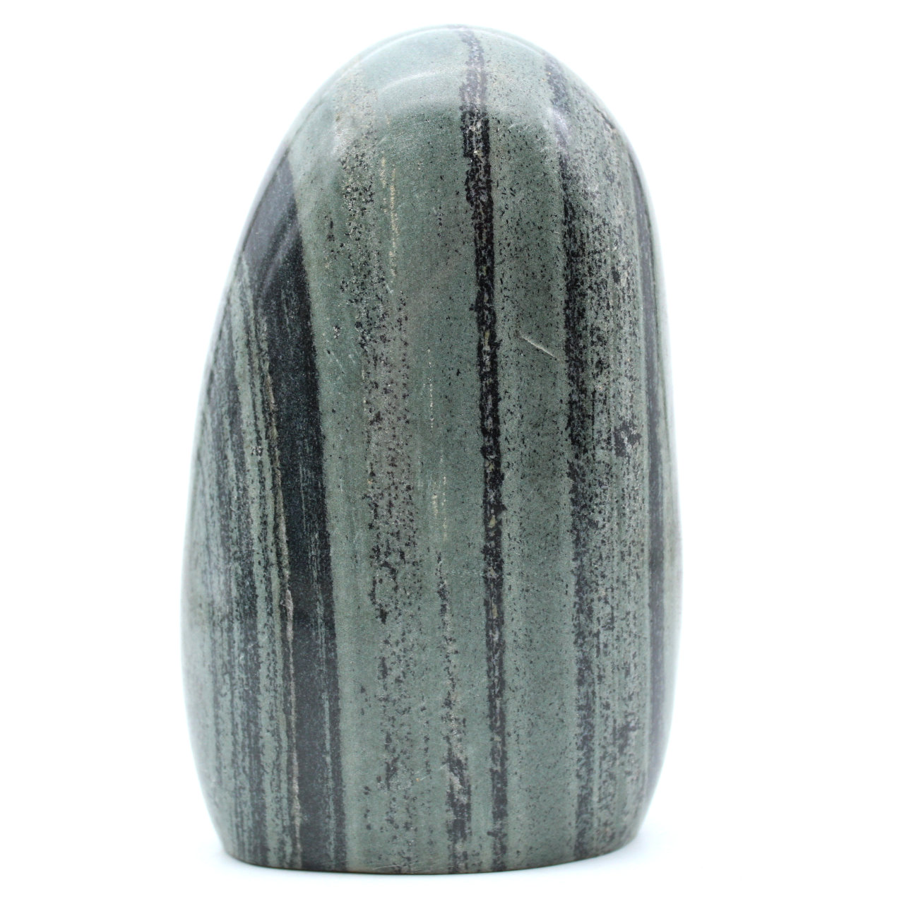 Piedra de jaspe verde estriado de Madagascar