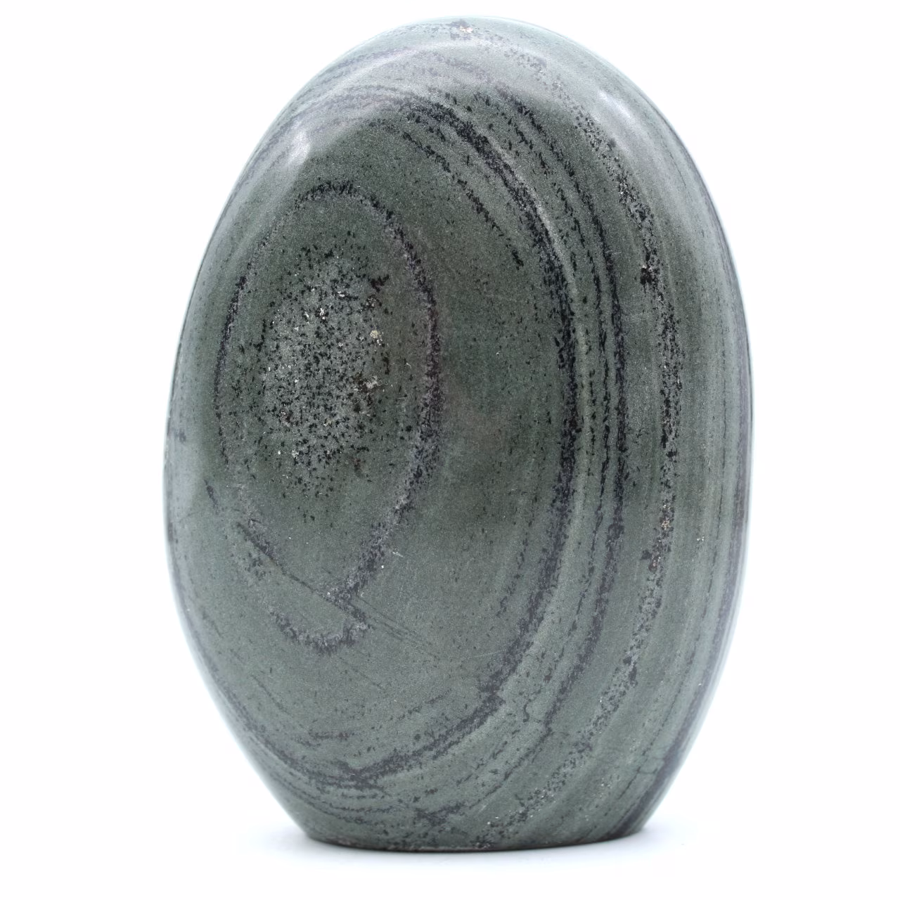 Jaspe verde estriado natural decorativo