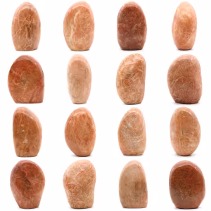 Decoración piedra luna rosa microline