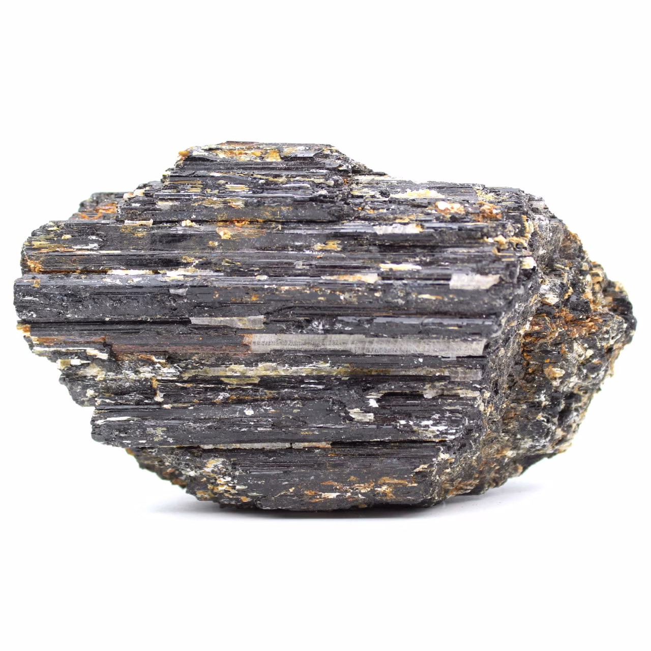 Turmalina negra cristalizada