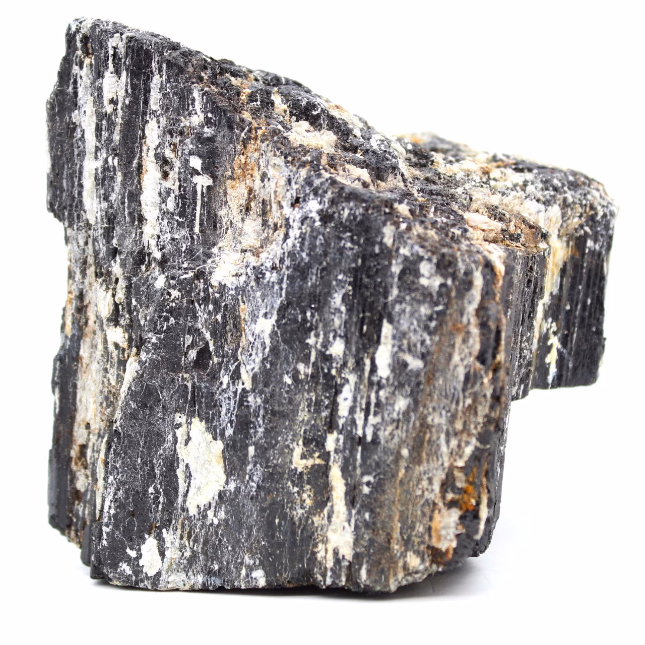 Cristal de turmalina negra