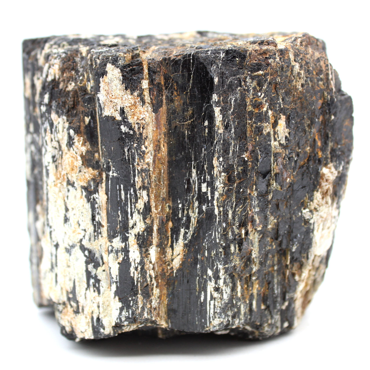 Cristal de turmalina negra