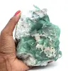 Fluorita verde natural cruda - 0