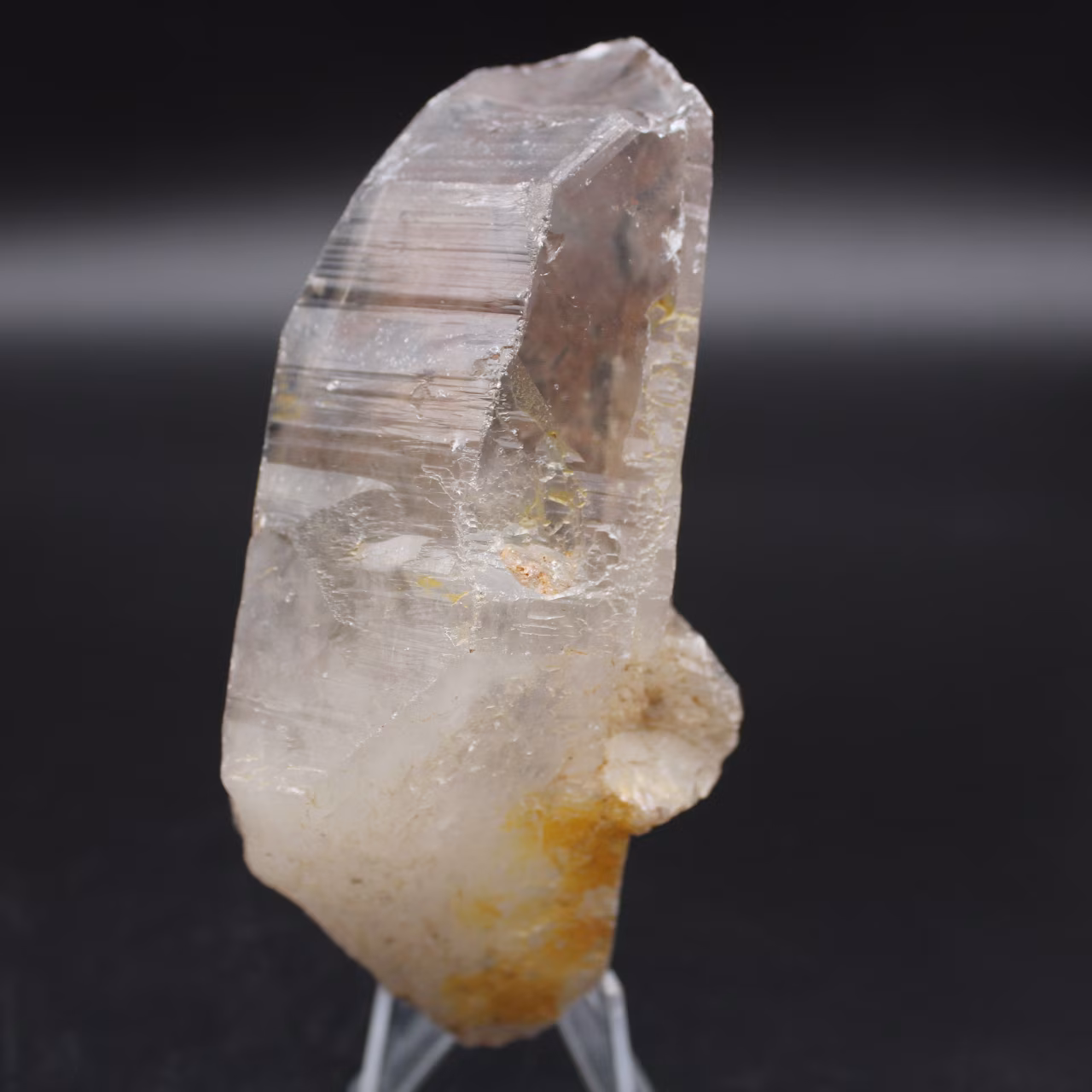 Cristal de cuarzo ahumado de Madagascar
