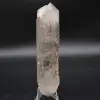 Cristal de dos extremos de cuarzo ahumado natural - 0