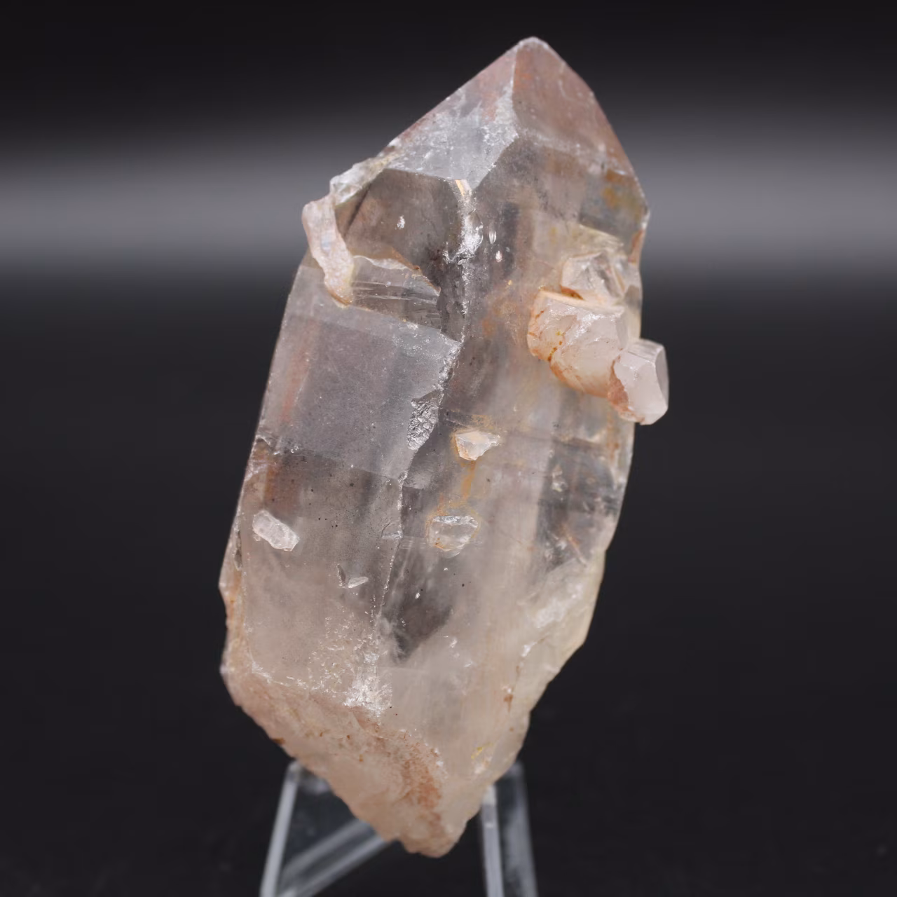 Cristal de cuarzo ahumado natural