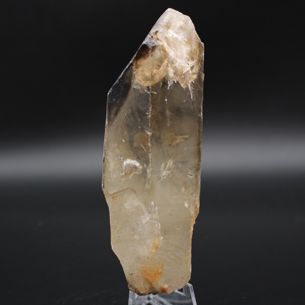 Cristal de roca ahumado natural