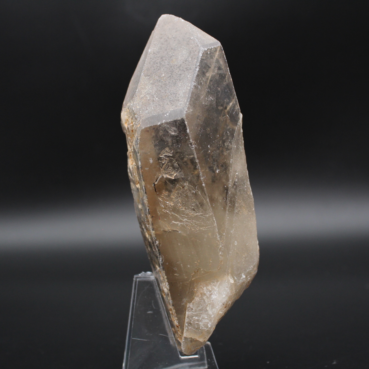 Cristal de cuarzo ahumado de Madagascar