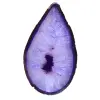 Piedra decorativa en ágata morada - 0