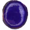 piedra de ágata morada - 0