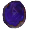 Rebanada de ágata morada - 0