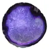 Adorno de ágata morada - 0