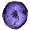 piedra de ágata morada - 0