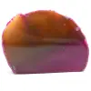 Piedra decorativa en ágata rosa - 0