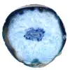 Rodaja de ágata azul de Brasil - 0
