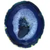 Decoración de ágata azul - 0