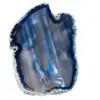 piedra de ágata azul de brasil - 0